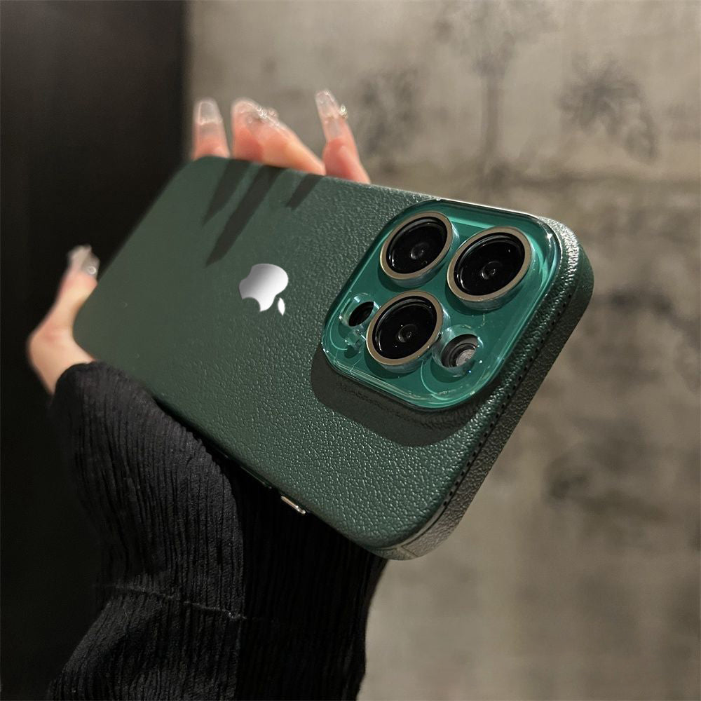 Licsi sas mintás bőr telefontok iPhone-hoz