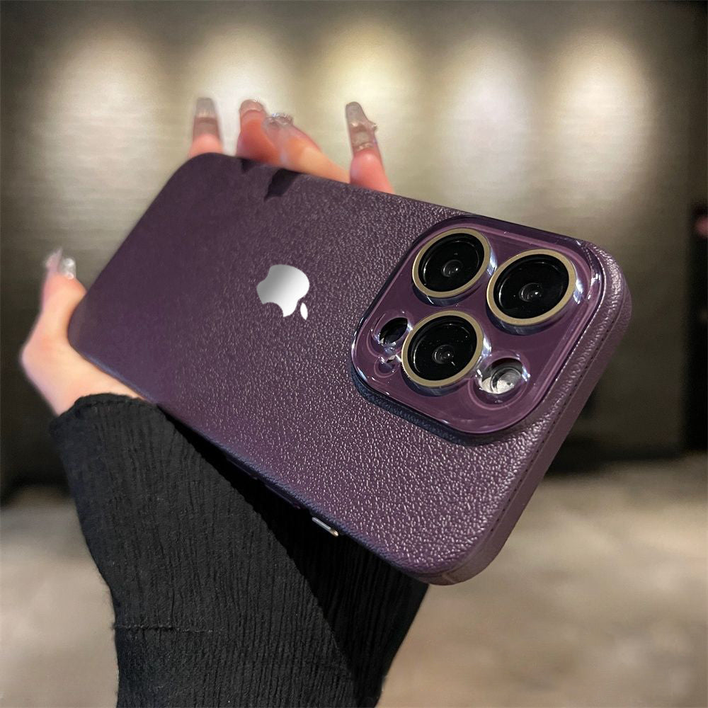 Licsi sas mintás bőr telefontok iPhone-hoz