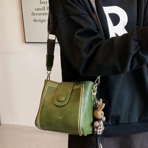 Tavaszi akció🌹[Női ajándék]Vintage divattáska állítható szélesebb vállpánttal