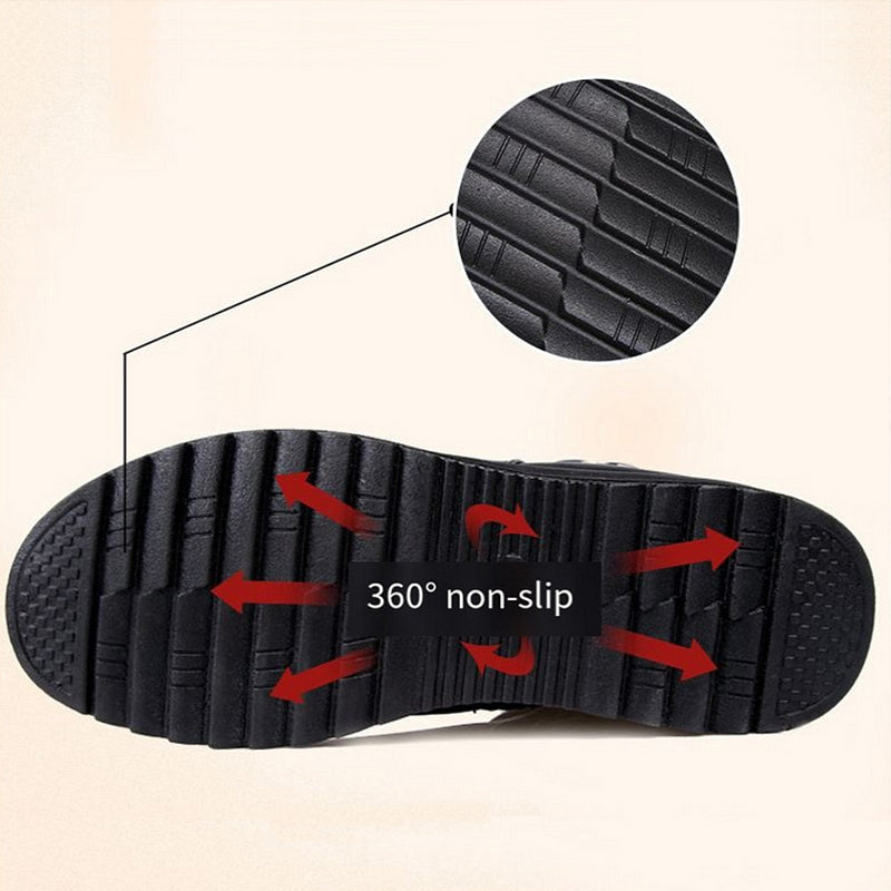 🔥Wyprzedaż 70% ZNIŻKI - Damskie aksamitne buty ortopedyczne z prawdziwej skóry z metalową klamrą