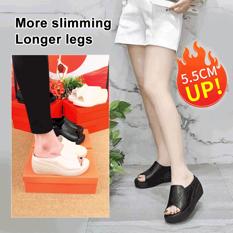 🔥[5,5 cm-es sarok] puha talpú ékszandál