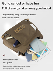 💥 Magas nejlon kereszttest táska kapacitása