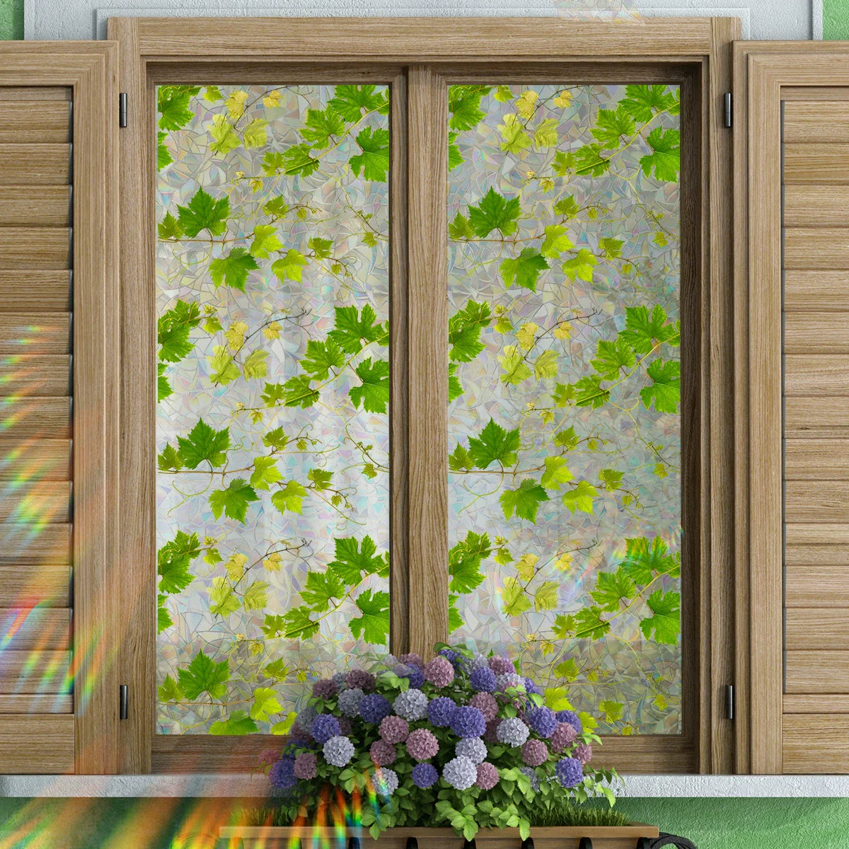 ✨UTOLSÓ NAP 70% KEDVEZMÉNY - 💐Színes virágcsokor ablakmatrica🖼️(szabadon méretre vágva)