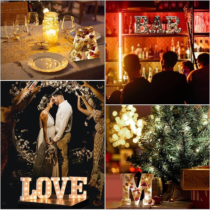 🌸Kézzel készített virággyanta éjszakai lámpa