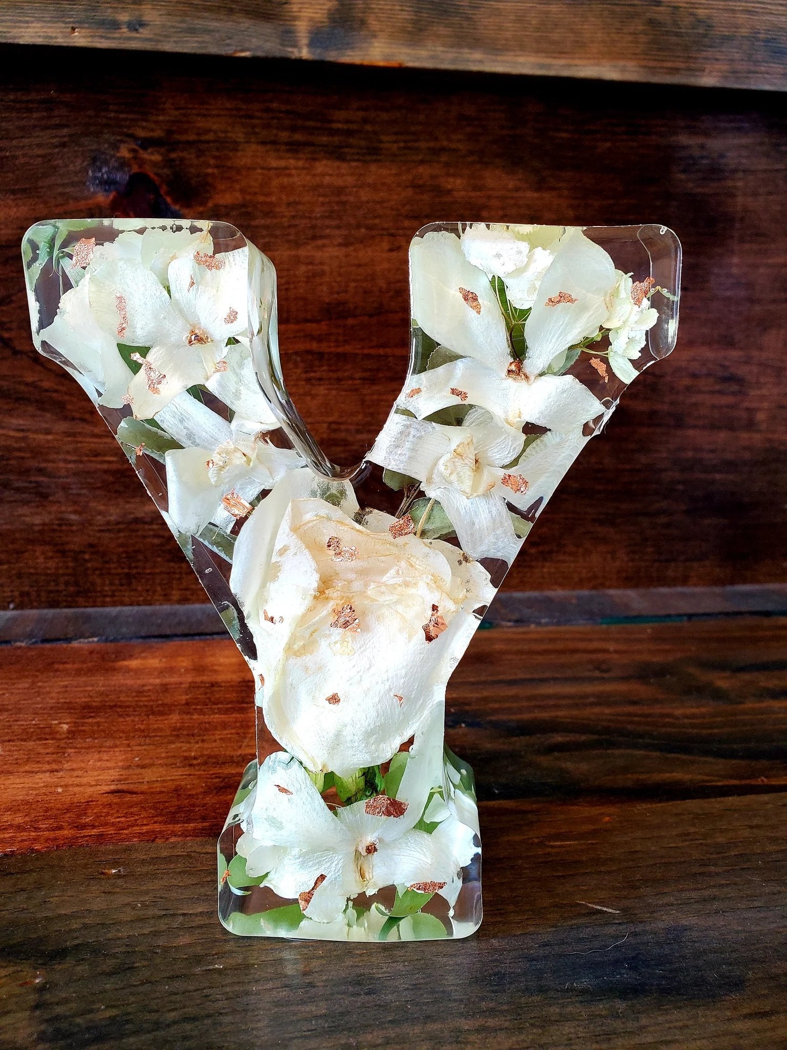 🌸Kézzel készített virággyanta éjszakai lámpa