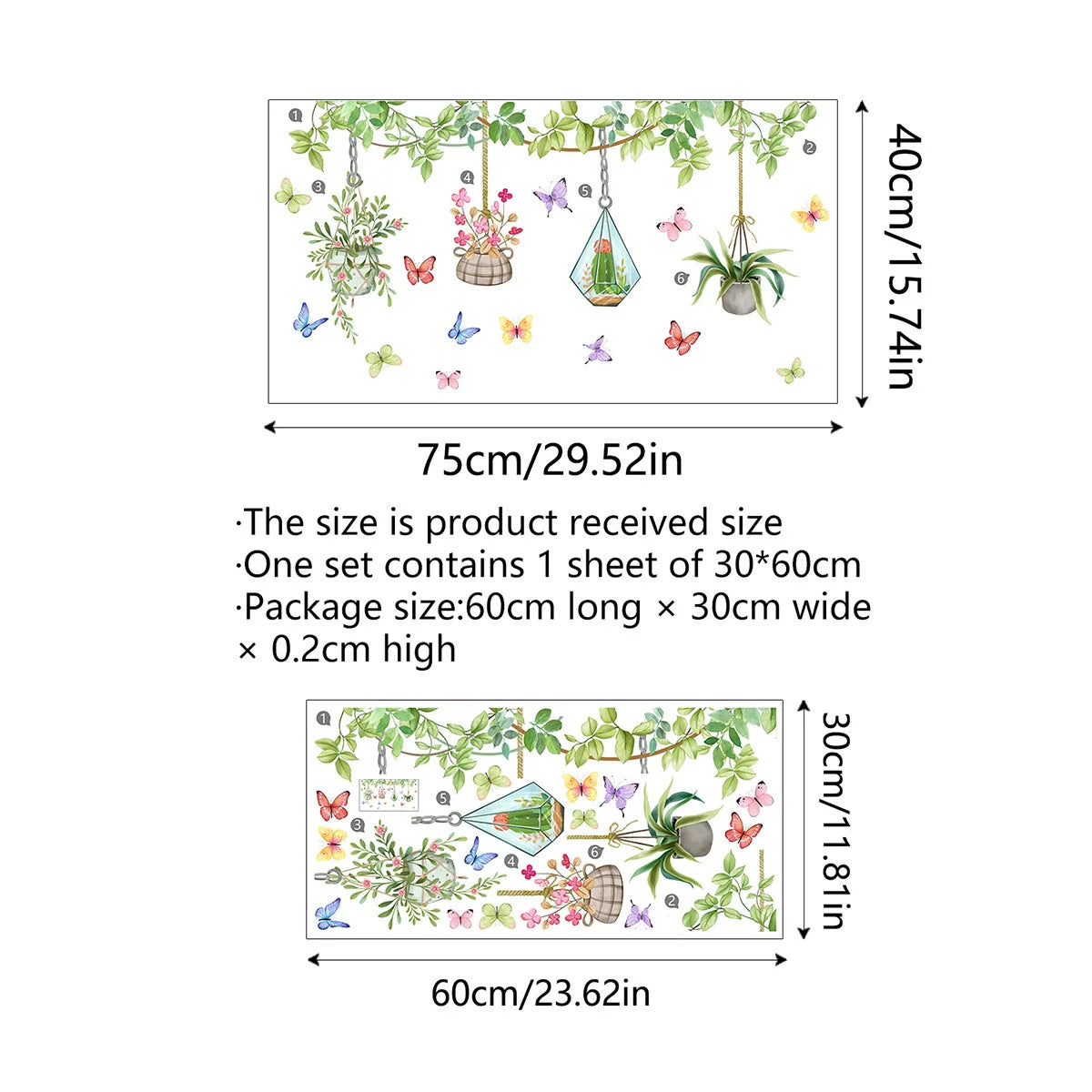 ✨UTOLSÓ NAP 70% KEDVEZMÉNY - 💐Színes virágcsokor ablakmatrica🖼️(szabadon méretre vágva)