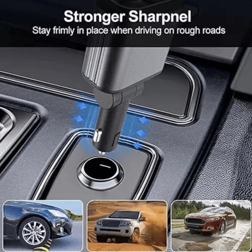 120 W-os 4 az 1-ben autós telefon töltő csillagfénnyel