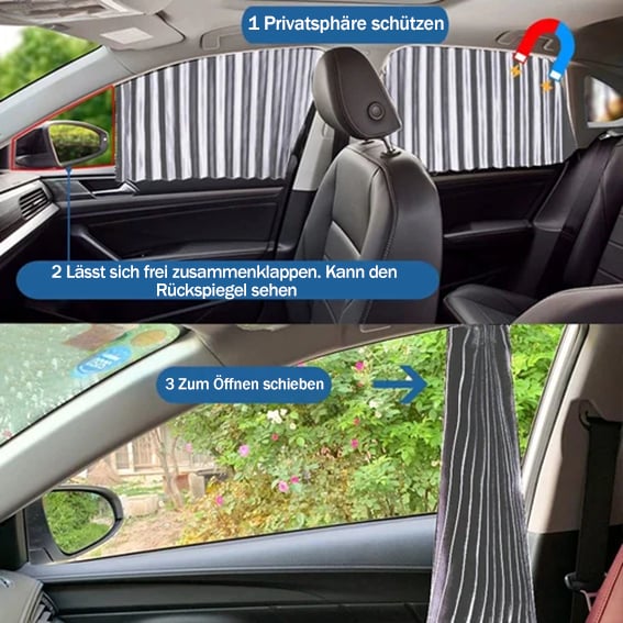 🔥49% KEDVEZMÉNY🔥 - Autó oldalablak mágneses univerzális napernyő