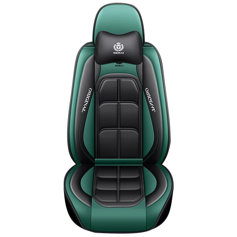 🔥Új 2025 49% KEDVEZMÉNY - Univerzális bőr autósülés párna Premium nappa bőr kényelmes üléstámla - az autómodellek 95%-ára vonatkozik