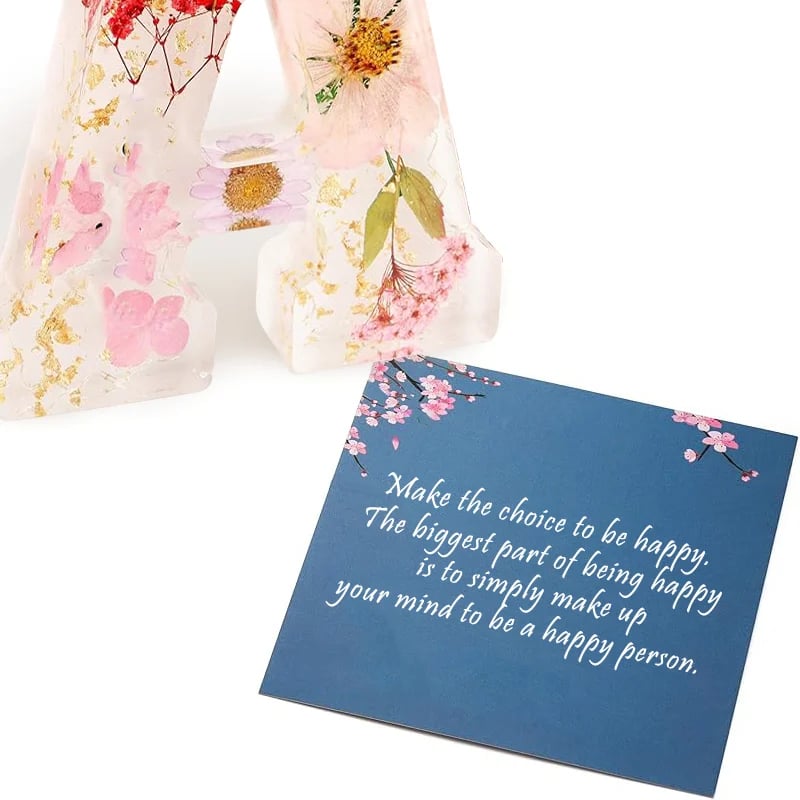 🌸Kézzel készített virággyanta éjszakai lámpa