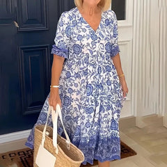 V nyakú bohém ruha