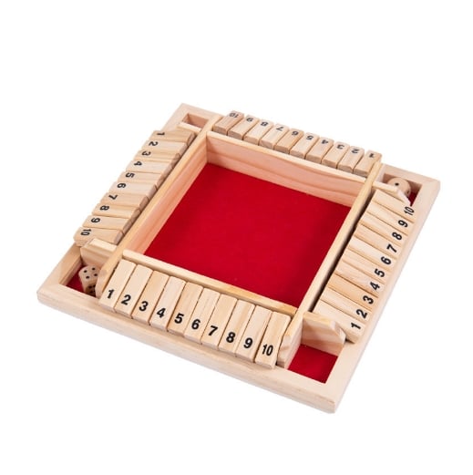 VICCES CSALÁDI JÁTÉKOK-Shut The Box Társasjáték🎲