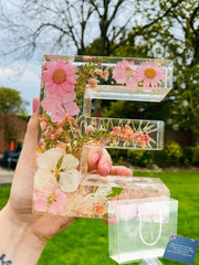 🌸Kézzel készített virággyanta éjszakai lámpa